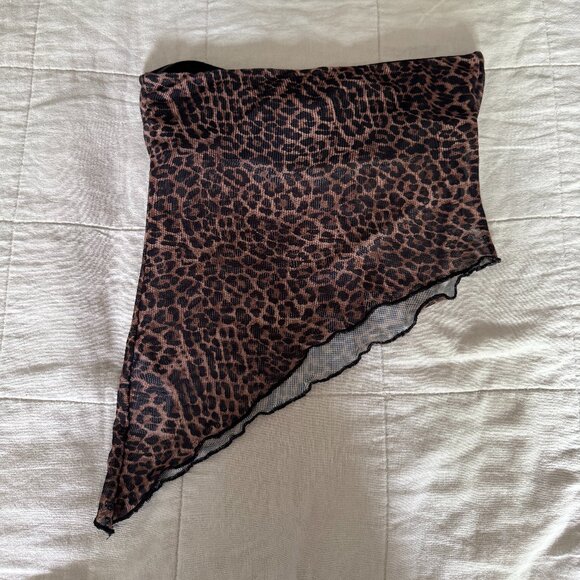 Edikted Leopard Print Tank Top - Picture 3 of 4